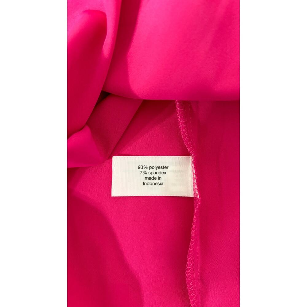 Lane Bryant No Peek Collared Button Front Satin S… - image 7